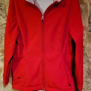 White Sierra Avalanche Jacket Outerwear Red Ladies Size M EC